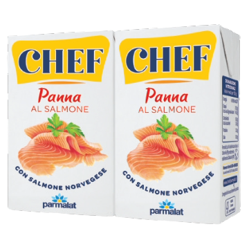 Chef Panna al Salmone 2x125ml