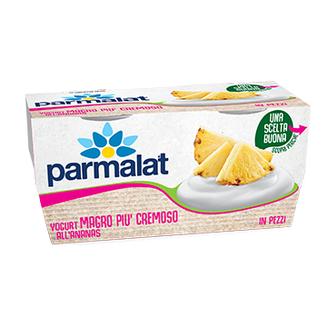 Yogurt Parmalat Light Ananas 2x125g