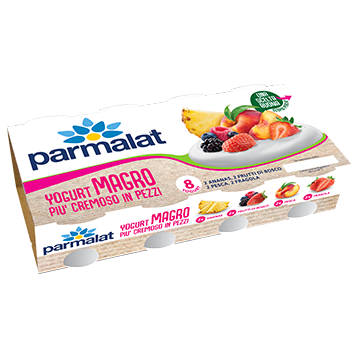 8 Yogurt Parmalat Light in pezzi 8x125g