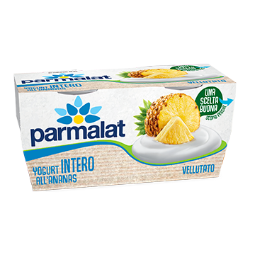Yogurt Parmalat Intero Ananas 2x125g
