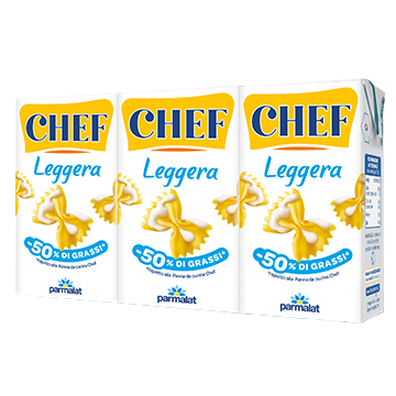 Chef - Panna Leggera 3x125ml