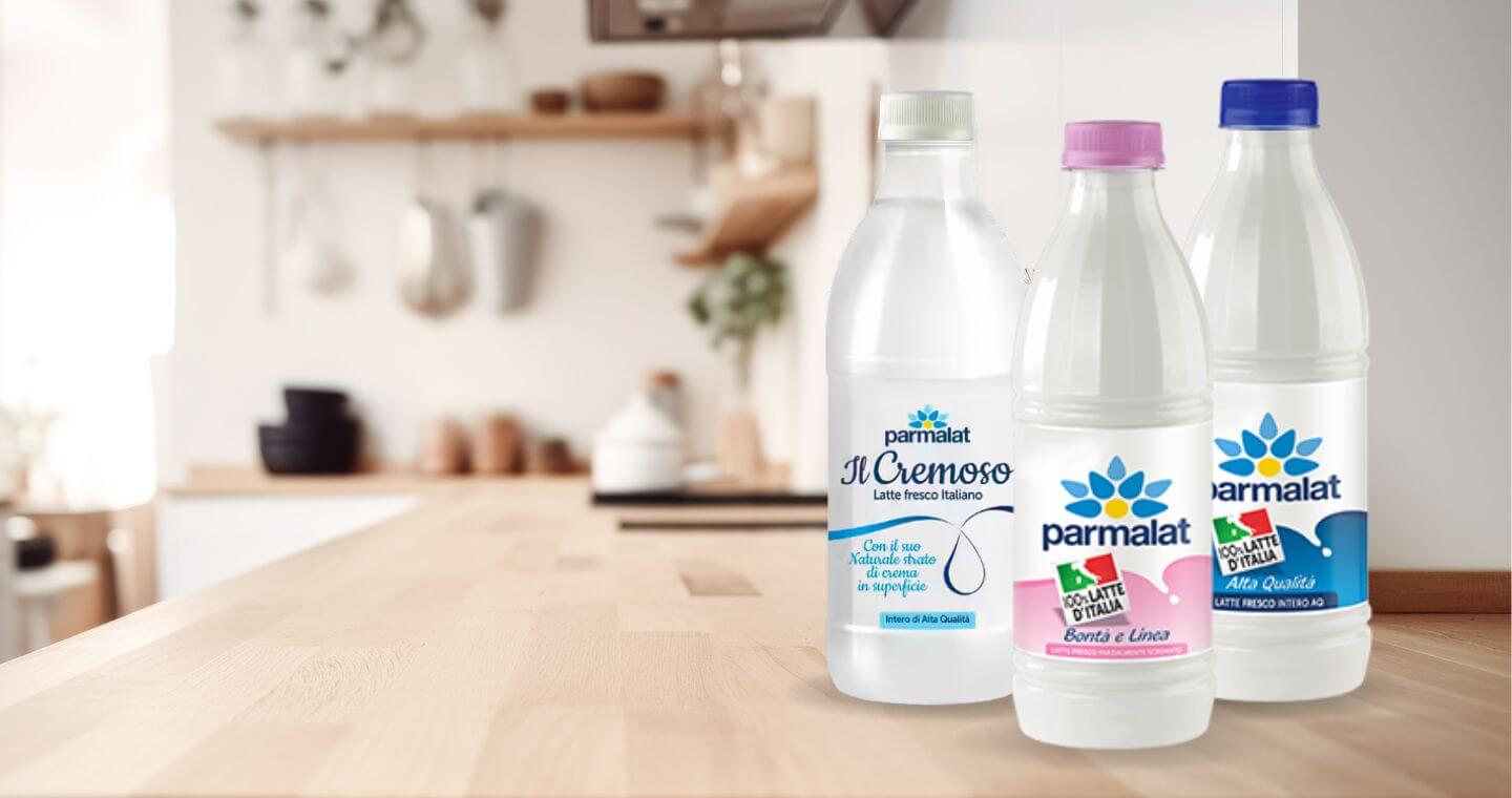 Latte al banco frigo Parmalat